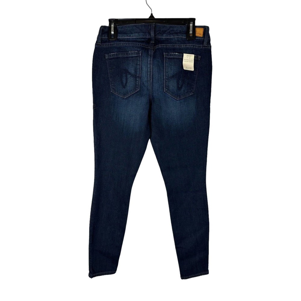 New Level 99 Janice Ultra-Skinny Jeans Pants Size 29 Dark Denim New with Tags